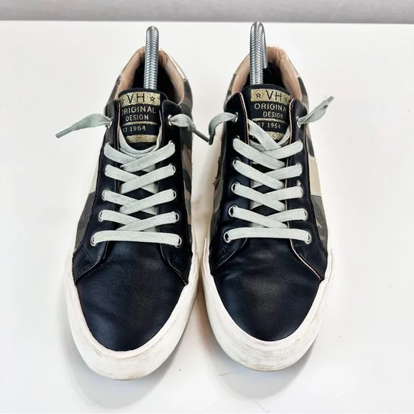 Vintage Havana Dina Sneaker Army Multi Sz 8 Green Camo - Picture 3 of 10